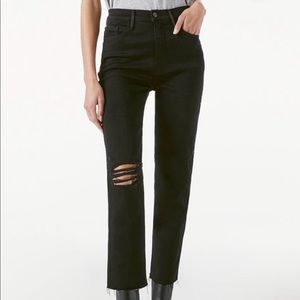 Frame Le Sylvie Crop, Raw Edge